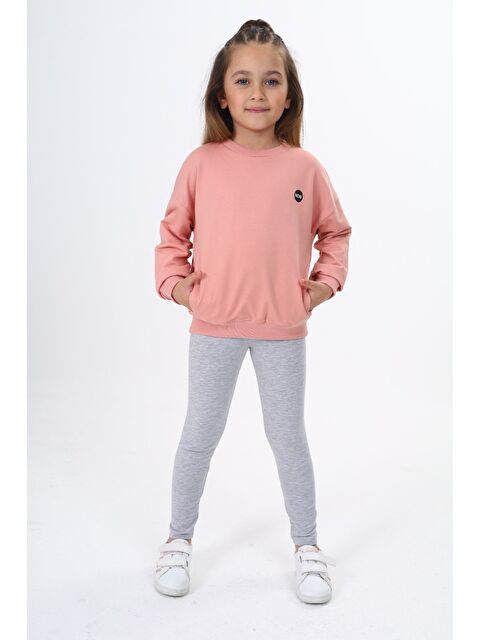 Toontoykids Kız Çocuk Baskılı Taytlı Takım - S000328793-19961