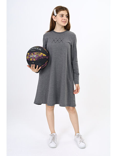 Toontoykids Kız Çocuk Nakışlı Elbise - S000328790-29666