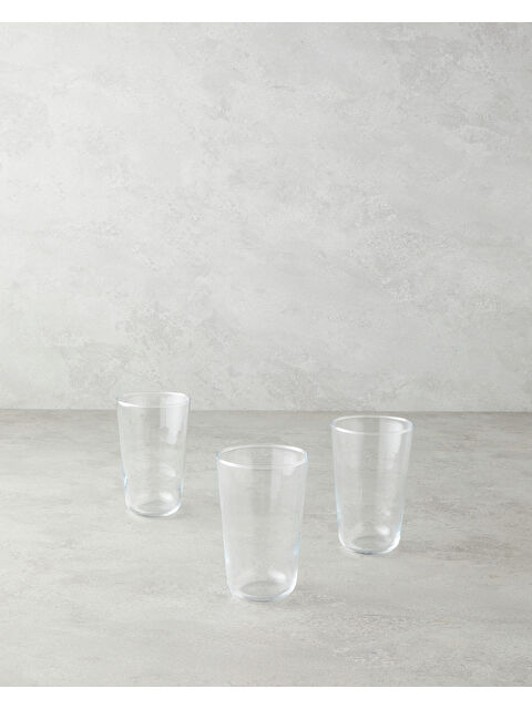 English Home Cora Cam 3'lü Bardak 400 ml Şeffaf - S000313529-26865