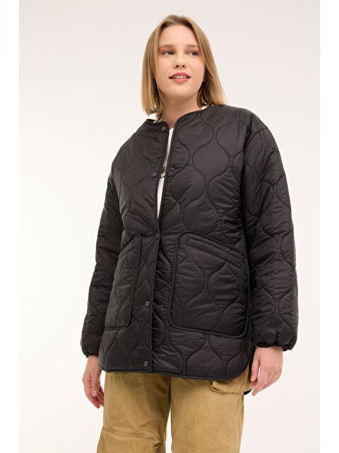 Kinetix WL DARIAN 1GF652 4PR Siyah Kadın Mont - S000370582-19351