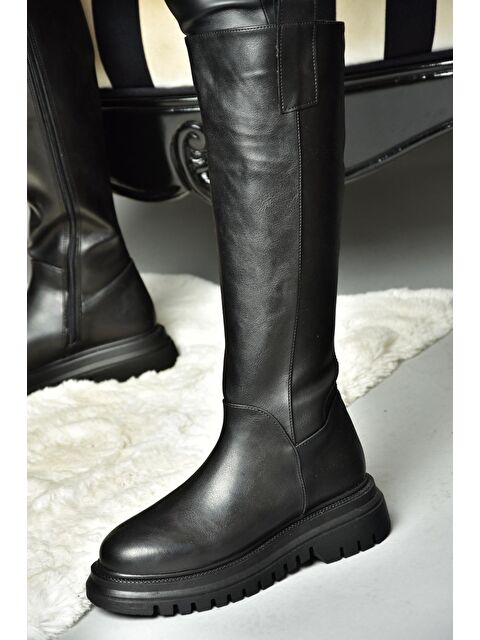 Fox Shoes R3124013 Siyah Kadın Çizme - S000081063-19351