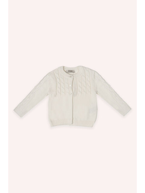 Panço Kız Çocuk Triko Hırka - S000318970-19965