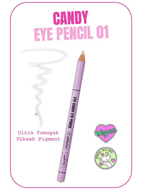 Callista Eye Candy Göz Kalemi 01 Angelic Pearl - Beyaz - S000197000-20063