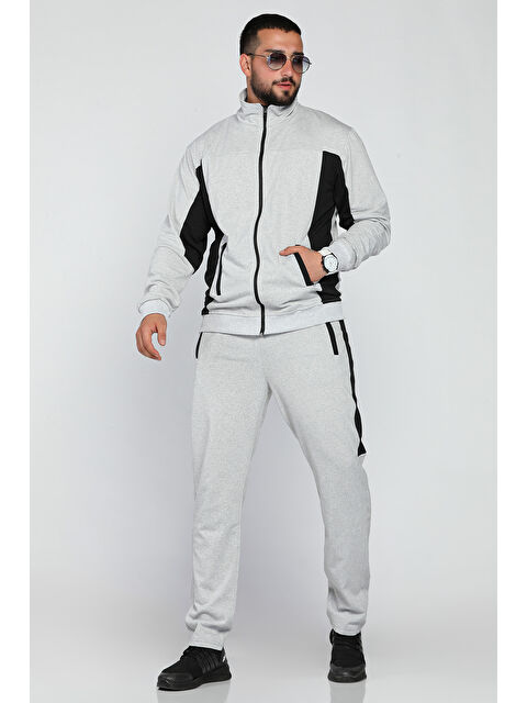 Mishar İtalia Erkek Yan Şeritli Eşofman Takımı - S000301780-20600