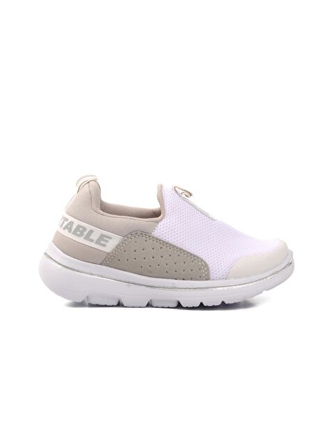 Ayakmod Beyaz Slip-On Çocuk Spor Ayakkabı BST-B82-P - S000189001-20063