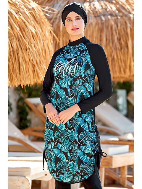 Adasea Likralı Tesettür Mayo 4307 Siyah - S000140513-19351