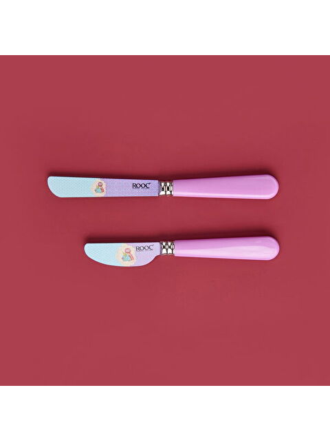 Rooc 2'li Kahvaltı Bıçağı Seti - Yeşil - 18 cm + 16 cm - S000378532-18194
