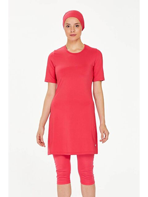 Maresiva Kısa Kol Taytlı Yarı Kapalı Mayo Walt 0572 Mercan - S000174617-19963