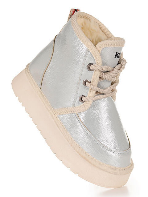 Kiko Kids Buck Cilt Bağcıklı Kız Çocuk Bot Ayakkabı - S000311317-18105