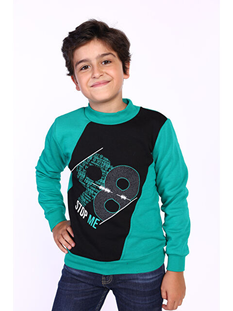 Toontoykids Erkek Çocuk Baskılı Sweatshirt - S000273772-18194