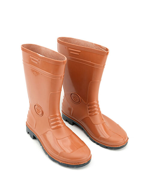 Gezer Erkek Kısa PVC Su Geçirmez İçi İnce Astarlı İş Çizme - S000408209-29705