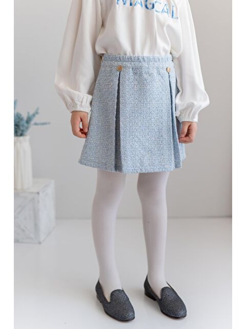 ZEYLAND Kız Çocuk Pileli Tüvit Etek - S000315336-17234