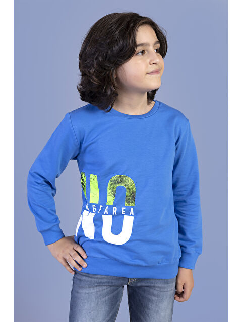 Toontoykids Erkek Çocuk  Baskılı Sweatshirt - S000273736-23710
