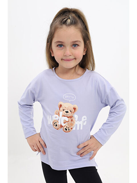 Toontoykids Kız Çocuk Baskılı Tişört - S000359718-23370
