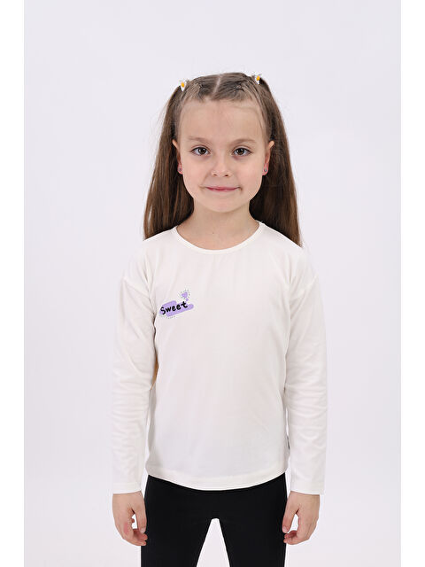 Toontoykids Kız Çocuk Baskılı Tişört - S000359742-19965