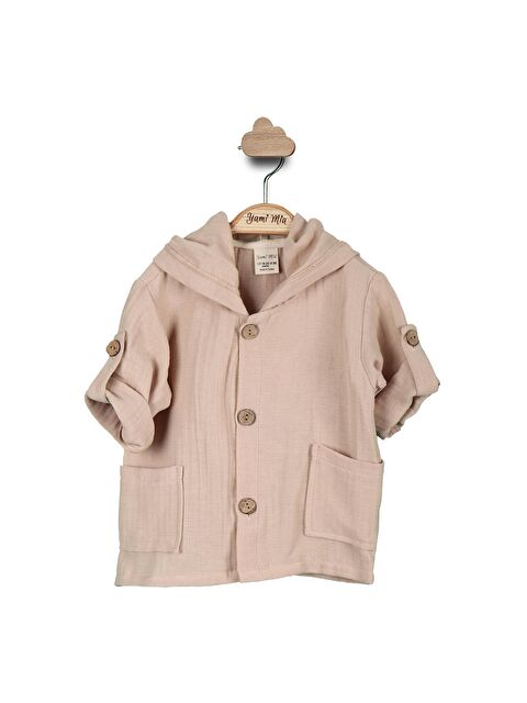 Yami Mia Kapüşonlu Müslin Hırka - S000145008-19928