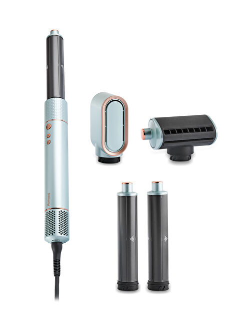 Homend Hairmony 4606H Saç Kurutma ve Şekillendirme Seti Su Yeşili - S000383619-20054