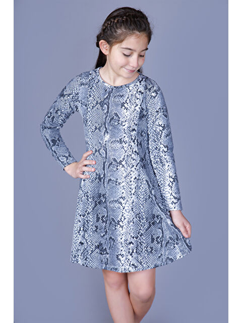 Toontoykids Kız Çocuk Desenli Elbise - S000268123-23173