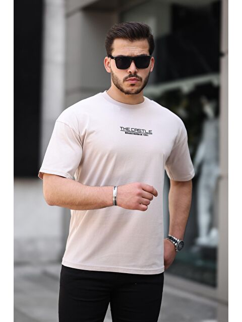 Comstar Oversize Bisiklet Yaka Kısa Kollu Erkek Tişört - S000205179-19966