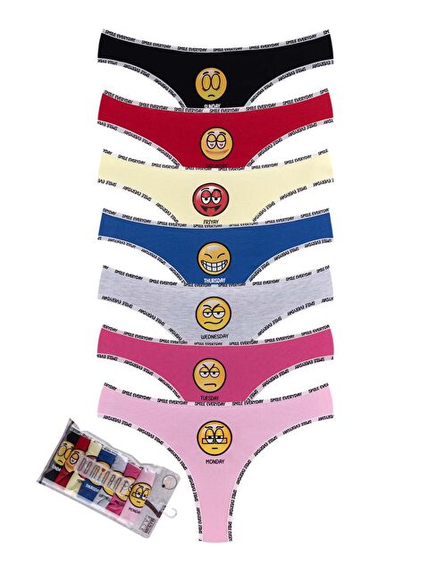 Dominant Kadın Pamuklu Külot 7'li Paket