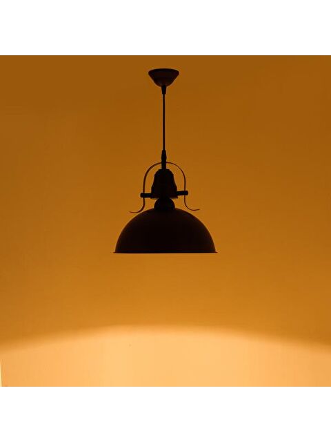 Correx Metal Sıvama Tekli Sarkıt - Siyah - 30 cm - S000378576-19351