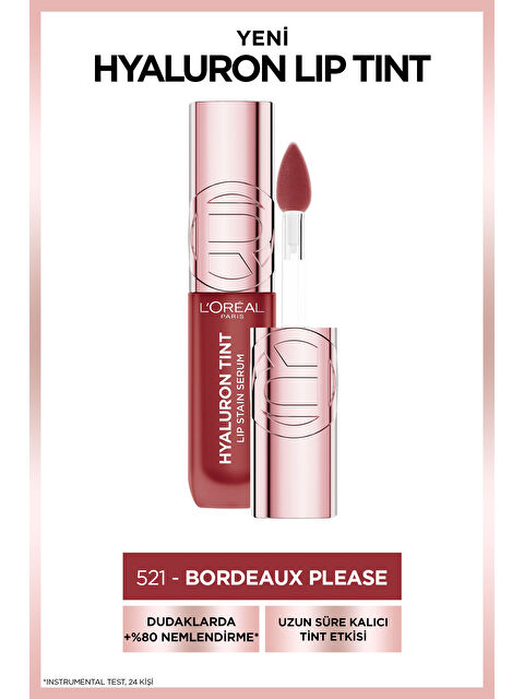 L'Oreal Paris L'Oréal Paris Hyaluron Lip Tint - 521 Bordeaux Please - S000505579-26865
