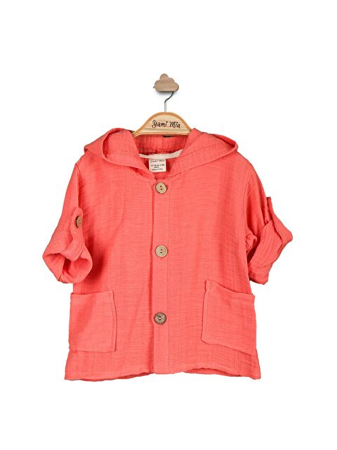 Yami Mia Kapüşonlu Müslin Hırka - S000145008-20048