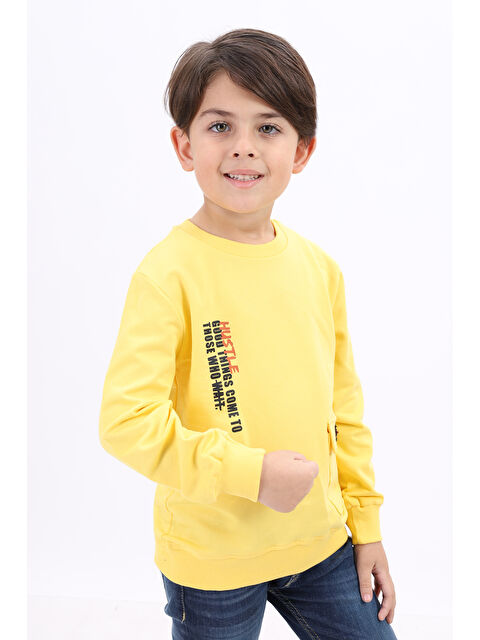 Toontoykids Erkek Çocuk Baskılı Sweatshirt - S000273781-20072