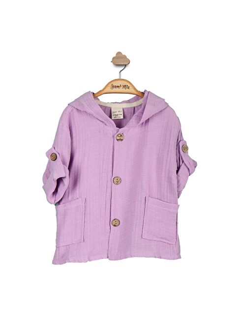 Yami Mia Kapüşonlu Müslin Hırka - S000145008-17878