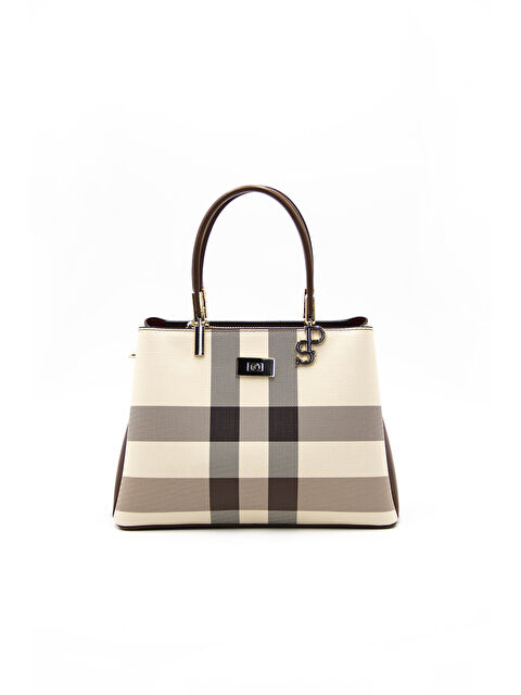 Silver Polo Kadın Omuz Çantası 1098-42303 BAYAN ÇANTASI M48 KREM-MAT TABA - S000516022-14955