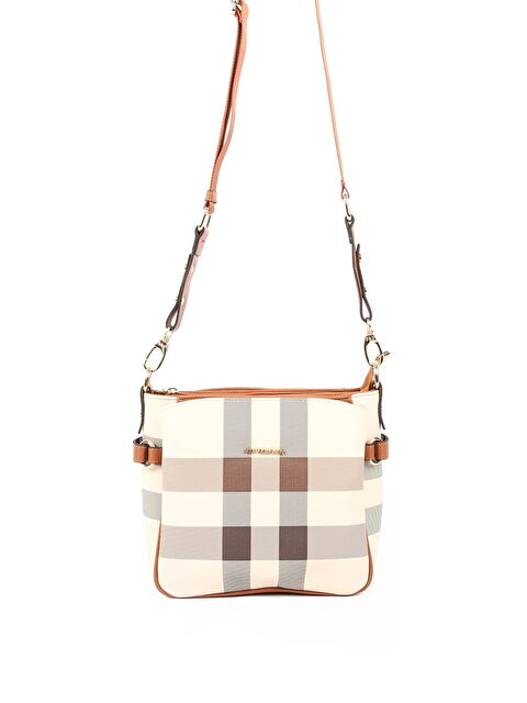 Silver Polo Kadın Çapraz Çanta 884-34209 SILVER POLO ÇAPRAZ BAYAN ÇANTASI MK48 KREM-MAT TABA - S000516027-14955