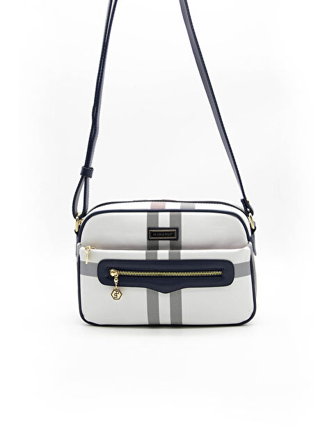 Silver Polo Kadın Çapraz Çanta 491-39134 ÇAPRAZ BAYAN ÇANTASI MK3 BEYAZ-MAT LACİ - S000516030-20063