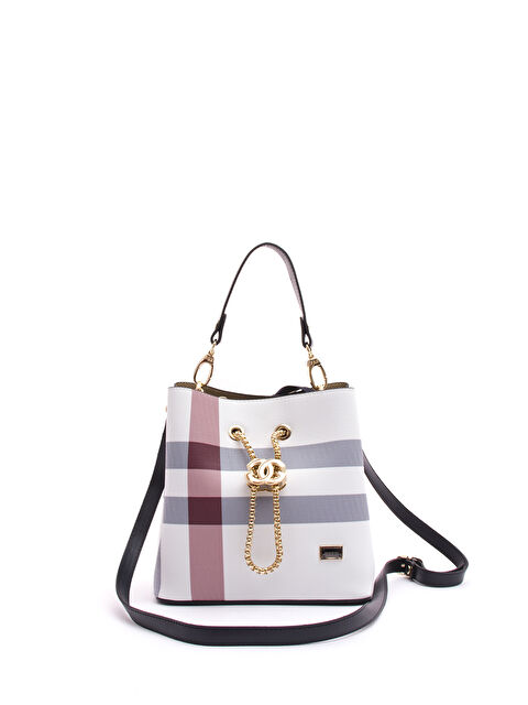 Silver Polo Kadın Çapraz Çanta 967-33962 ÇAPRAZ BAYAN ÇANTASI M3 BEYAZ-MAT LACİ - S000516036-20063