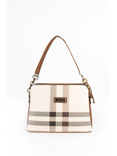 Silver Polo Kadın Çapraz Çanta 937-33992 SILVER POLO ÇAPRAZ BAYAN ÇANTASI MK48 KREM-MAT TABA - S000516039-14955