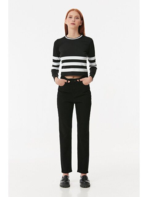 Fullamoda Yüksek Bel Mom Fit Jean - S000109264-19351