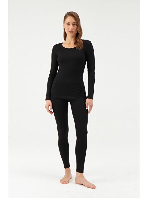 Tutku Elit Kadın Siyah Termal Takım - S000228985-19351