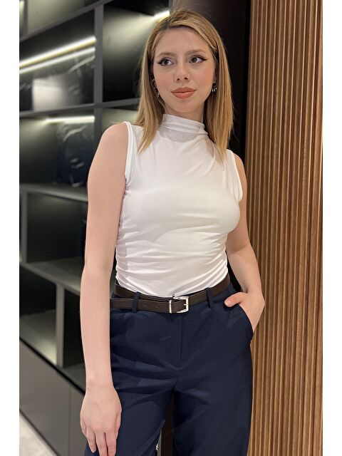 Gülseli Kadın Büzgü Detaylı Elastanlı Bluz - S000379918-19966