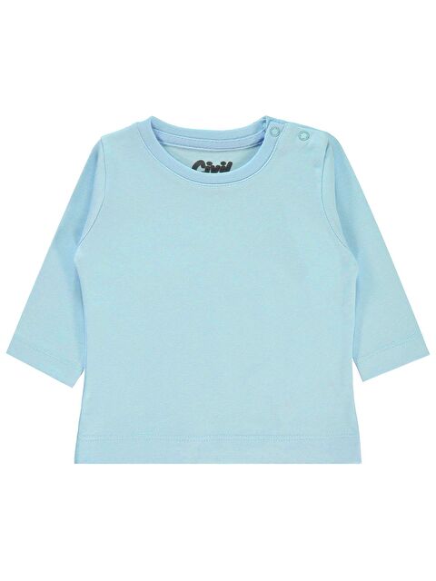 Civil Baby Bebek Penye Sweatshirt 12-24 Ay Mavi - S000202585-17234