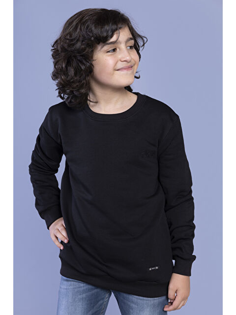 Toontoykids Erkek Çocuk Arma Detaylı Sweatshirt - S000273801-19351