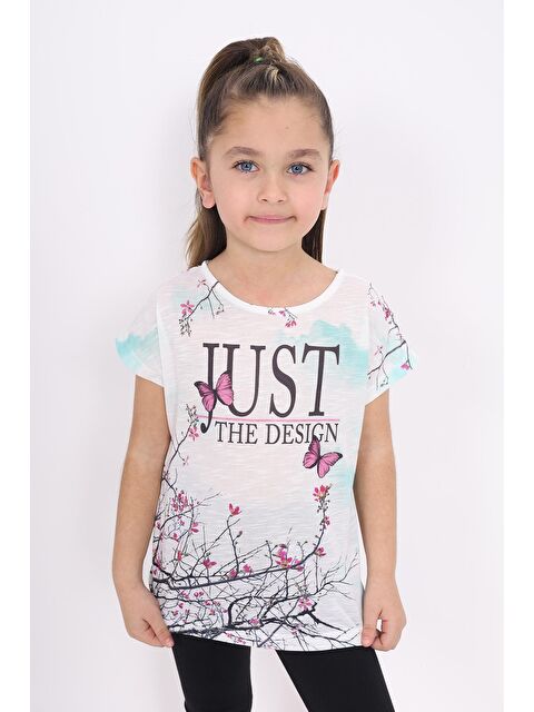 Toontoykids Kız Çocuk Dijital Baskılı Tişört - S000251007-1180