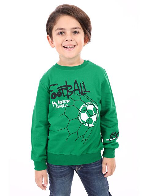 Toontoykids Erkek Çocuk Baskılı Sweatshirt - S000273803-229