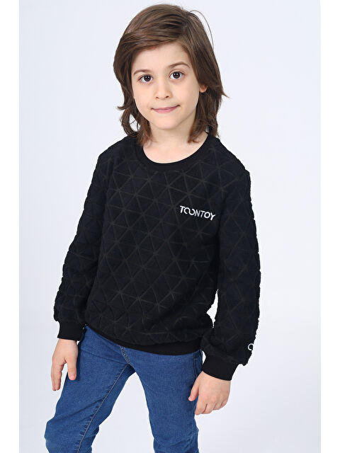 Toontoykids Unisex Çocuk Nakışlı Sweatshirt - S000273788-19351