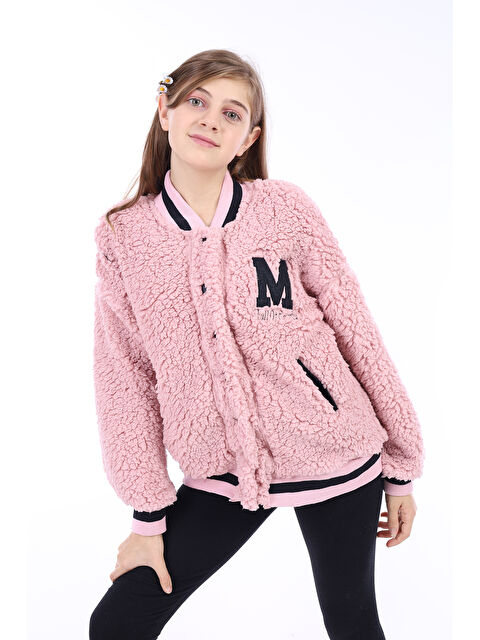 Toontoykids Kız Çocuk  Polar Kolej Ceket - S000273813-7152