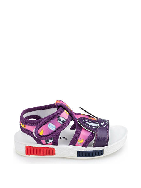 Polaris 91.510174.I Mor Kız Bebek Sandalet - S000516066-20042