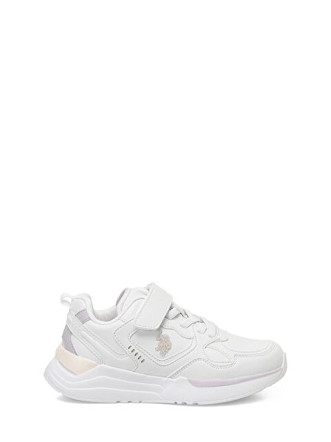 U.S. POLO ASSN. INTER JR 6FX Beyaz Kız Çocuk Spor Ayakkabı - S000516067-20063