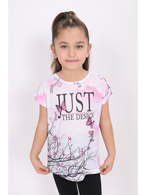 Toontoykids Kız Çocuk Dijital Baskılı Tişört - S000251007-20024