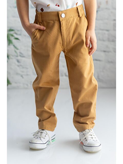 ZEYLAND Erkek Çocuk Gabardin Düz Pantolon - S000316449-4557