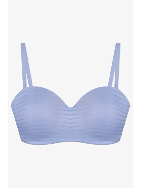 Koza İç Giyim Kadın Transparan Çizgili Toparlayıcı Straplez Sütyen - S000244861-3642