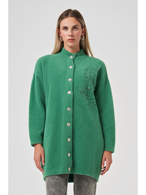 Nuss Nakış İşleme Detay Hırka 7007 Benetton - S000478499-18194