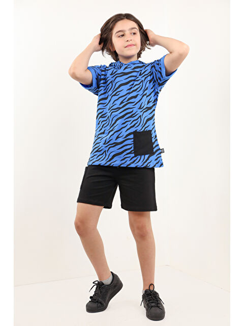 Toontoykids Erkek Çocuk Desenli Şortlu Takım - S000359760-23710